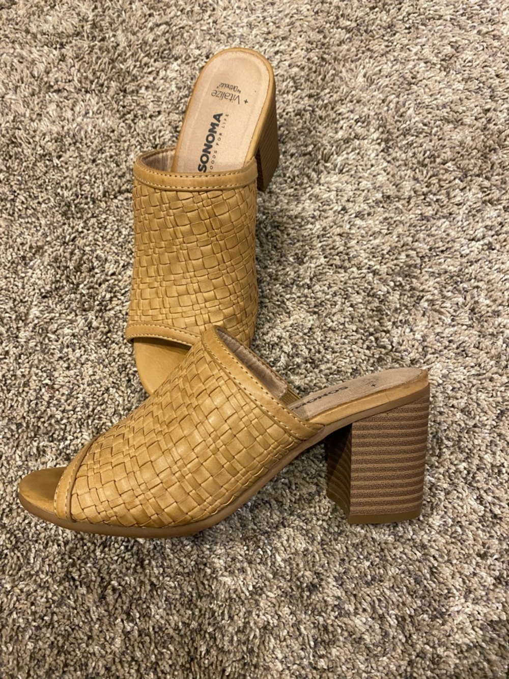 SONOMA Woven Slide Mules